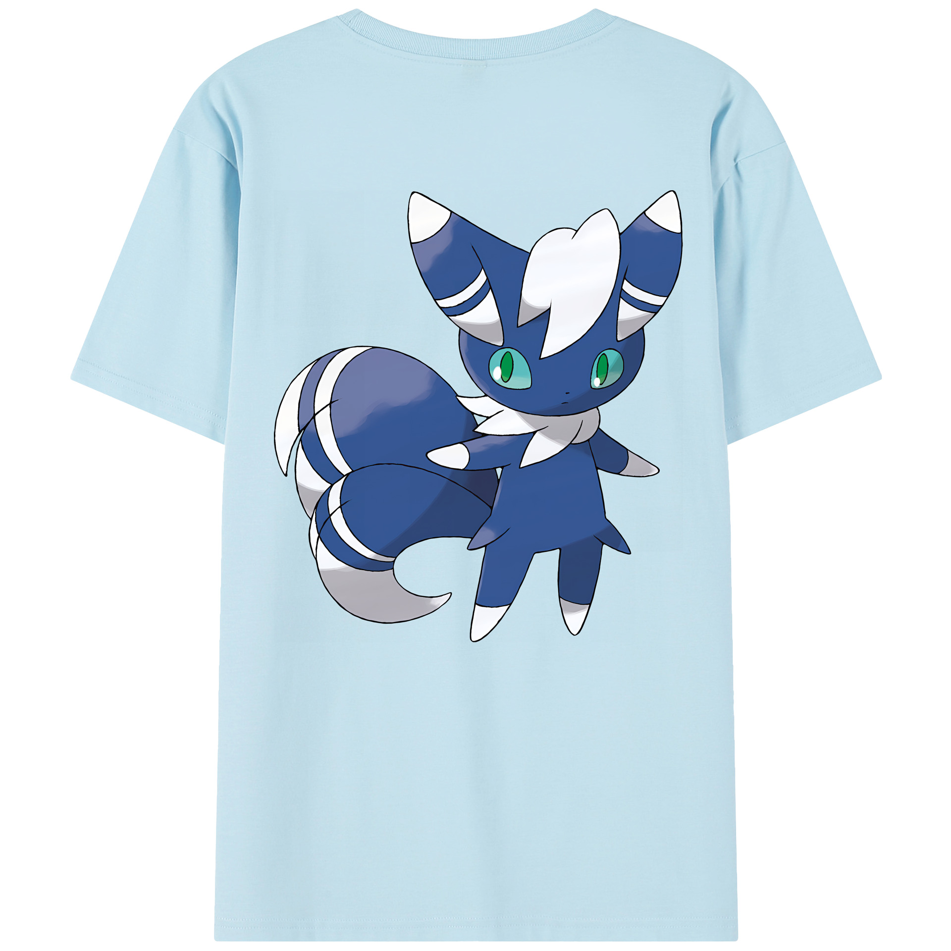 （画像用） ポケットモンスター Pokémon 綿100％半袖Tシャツ（背面プリント）